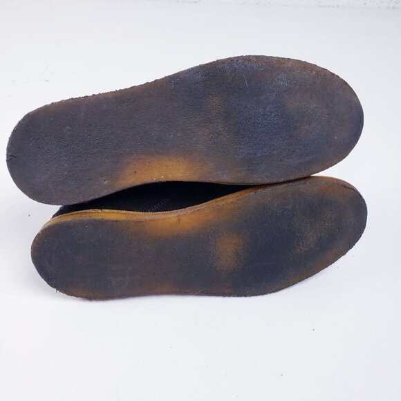 Frank Wright Men's Size 8 BAXTER Black Suede Leather Lace Up Chukka Ankle Boot - Picture 8 of 10